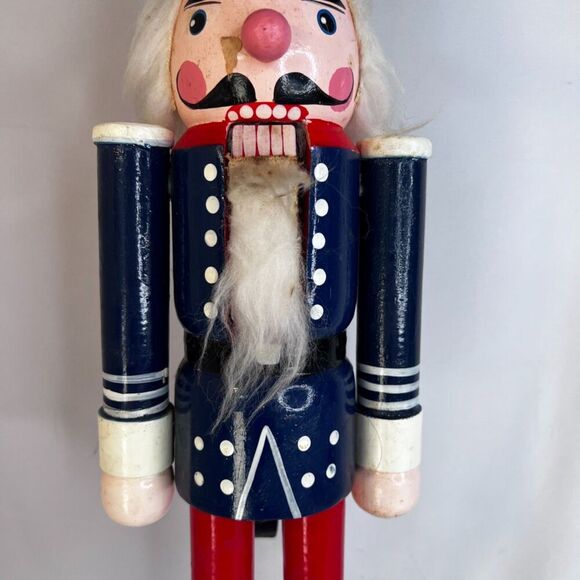 Nutcracker Doll Decorative Christmas Holiday Wooden Figurine Toy Soldier 19.5" - Picture 9 of 16